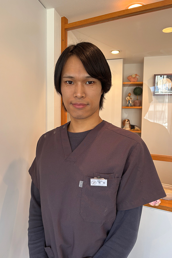 看護助手：菊池　海都（きくち　かいと）